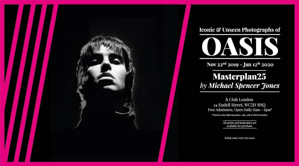 Masterplan 25 banner image with a black background and Liam's face in the centre.