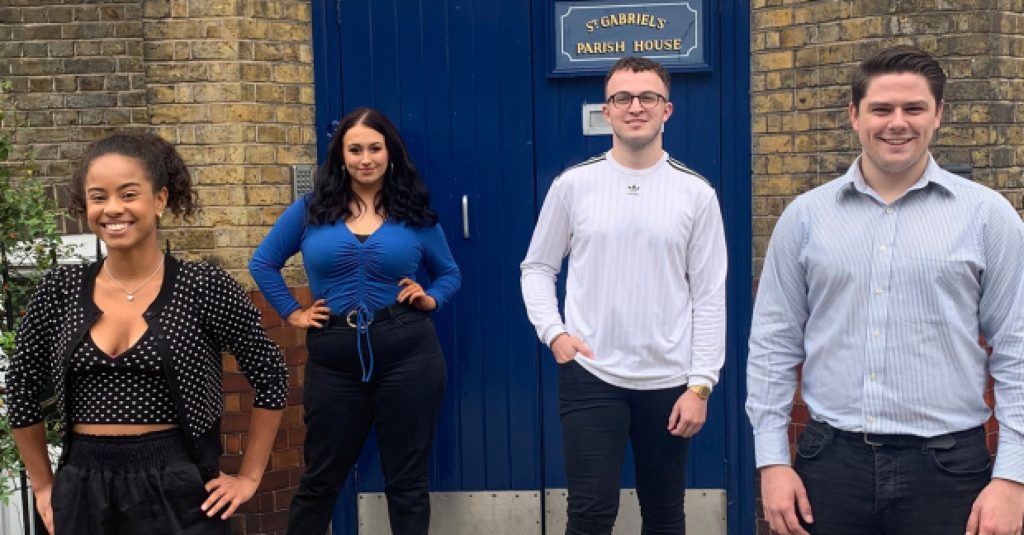 The 4 cast members of Next Thing You Know
